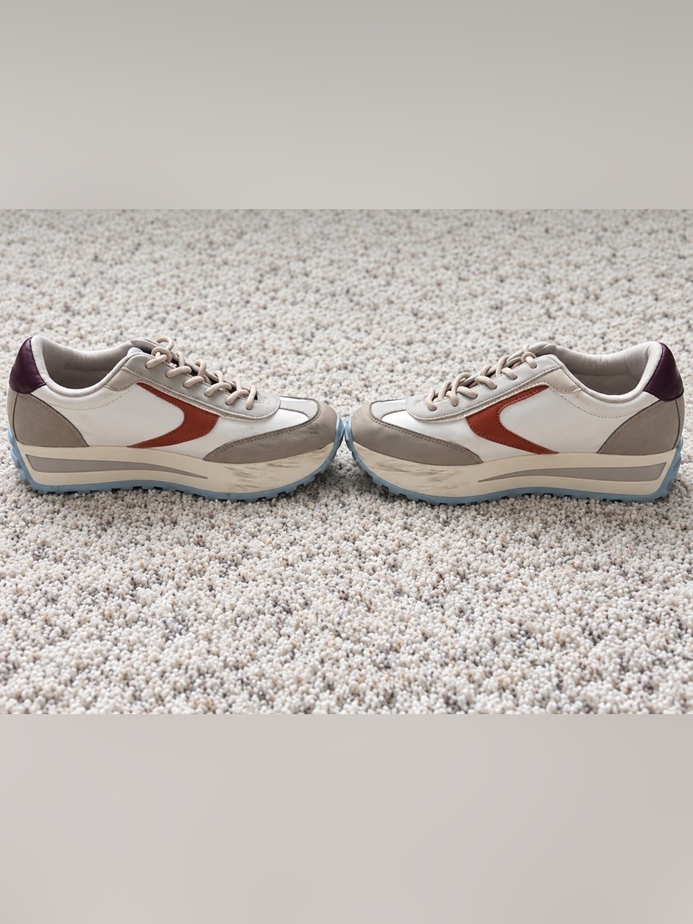 Wild Fable Chunky Platform Retro Sneakers Women’s Size 8.5 Colorblock - Picture 7 of 8